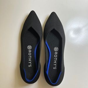 Rothy’s Black Point Size 8